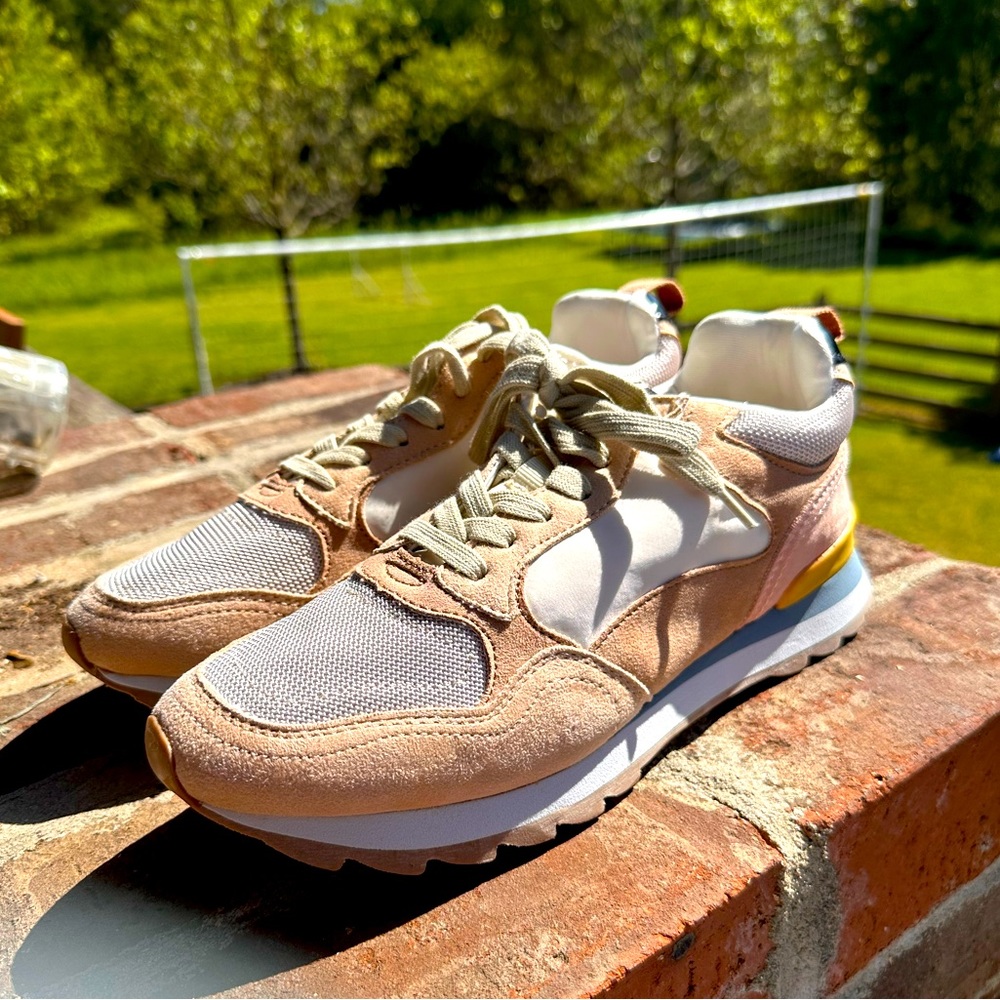 Peach ShuShop Sneakers